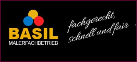Logo Malerfachbetrieb Peter Basil: Website Inhalte Konzeption, Textentwicklung, SEO, SEO von SEO Texter und SEA Spezialist Göran Keetz. 