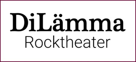 Logo DiLämma Rocktheater: feinste Rockgeschichte(n). Bargetheide, Hamburg, Nachbarn im Lockdown, Der Spiegel, Neuland, Gier, Staub und Glanz