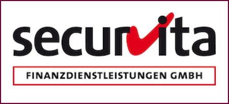 Logo SECURVITA Finanzdienstleistungen GmbH: Website Konzeption und UX Design = Göran Website Konzepter und UX Designer Göran Keetz Hamburg.