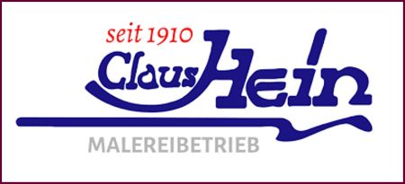 Logo Claus Hein Malereibetrieb GmbH: Website Konzeption, Website Texte und Suchmaschinenoptimierung = Texter, UX Designer und SEO Experte GÖ