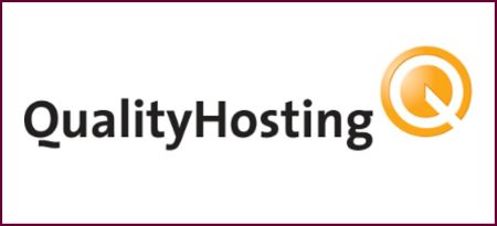 Logo QualityHosting AG: Markenentwicklung (CI und CD), Website Konzepte, Online Marketing, Anzeigen, PR = Berater und Konzepter Göran Keetz